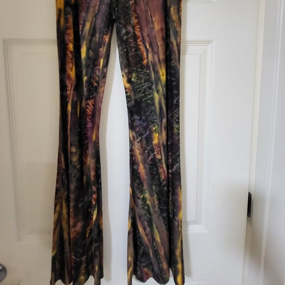 Happy Bohemian Sunlit Woods Rockstar Pants S/M - Picture 6 of 6